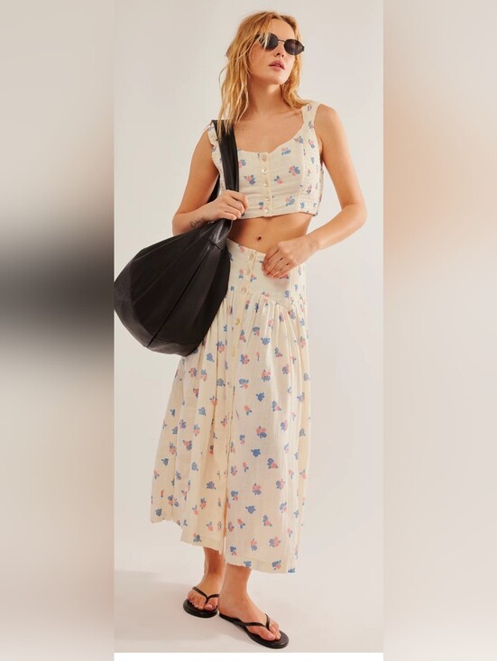 Free People Dresses & Skirts - NWT Free People Iris Corset Set Retails $148!!Size M